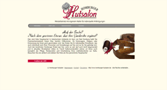 Desktop Screenshot of homburger-hutsalon.de